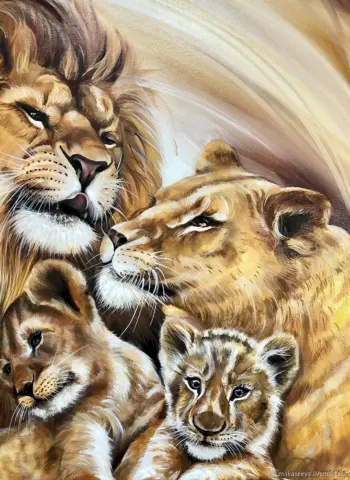 Картина семейство Львов